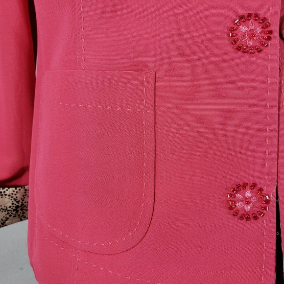 Reversible Amber Sun Handstitched Jacket, Small - Picture 5 of 12